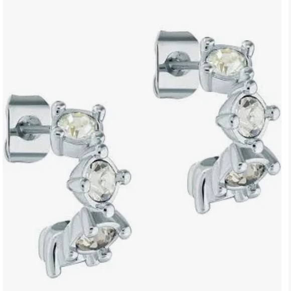 Ted Baker Cresita Crystal Nano Hoop Earrings - Picture 2 of 5